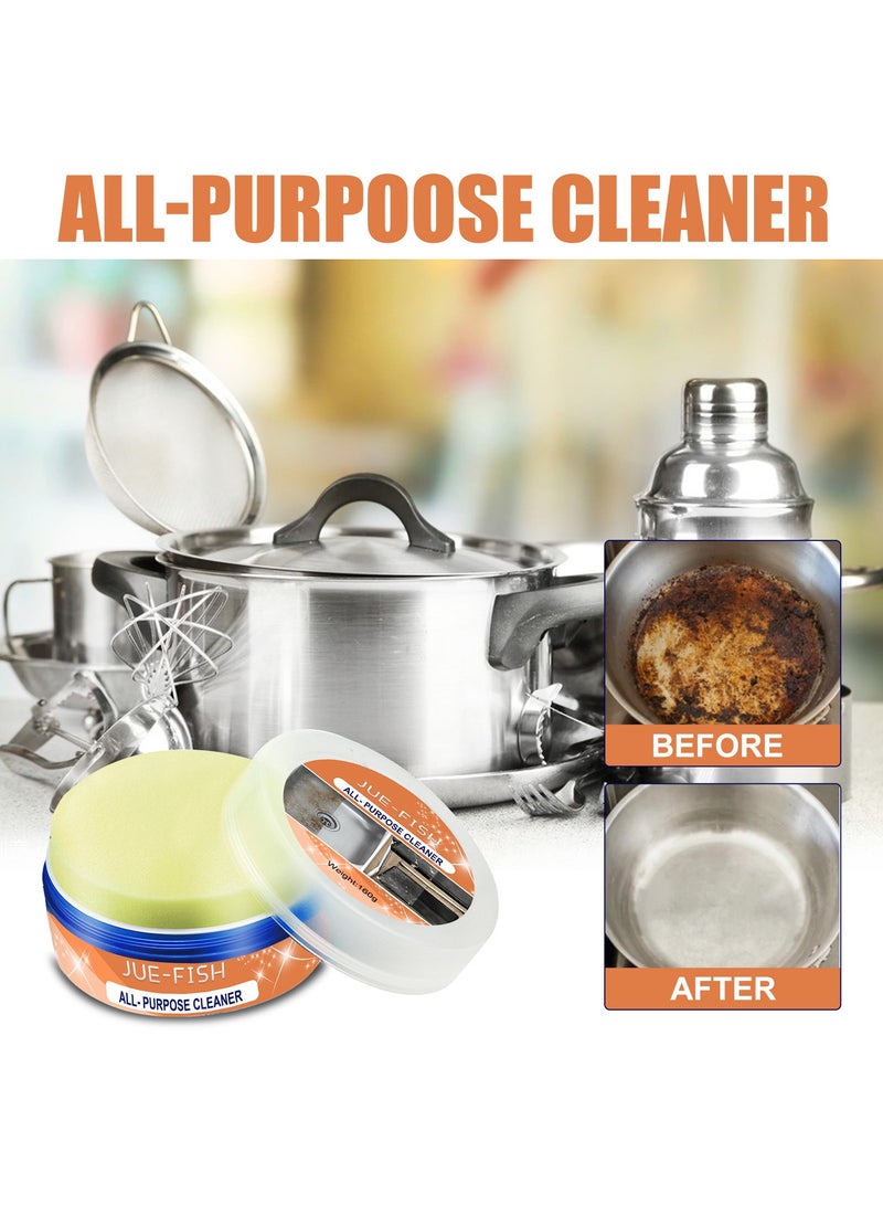 Jue-Fish Kitchen Multi-Purpose Cleaner Range hood, stainless steel pots, pans, stain removers, rust and oil cleaner - Image 5